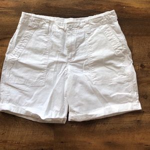 White Chino Shorts